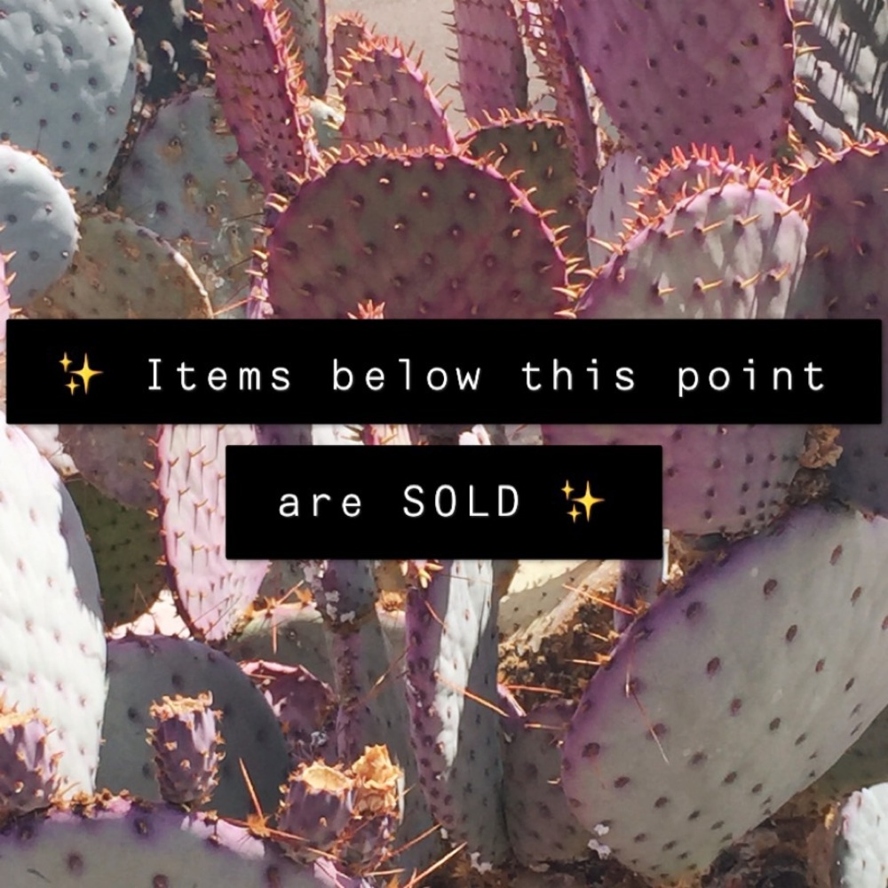 ✨ SOLD ✨
